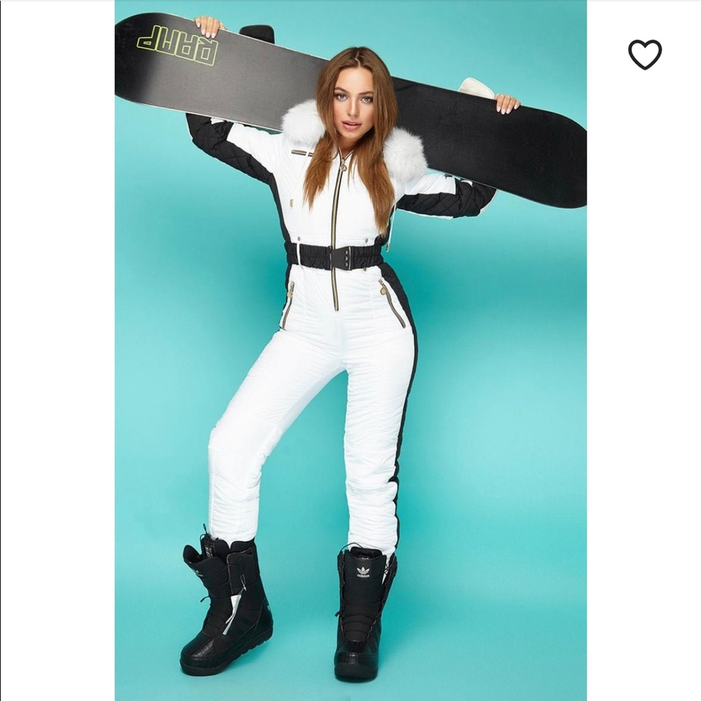 Ski suit onesie